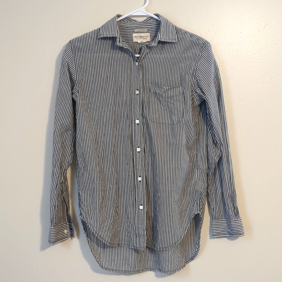 Ralph Lauren Denim & Supply XS Button Down Striped Long Sleeve Shirt - Picture 1 of 5